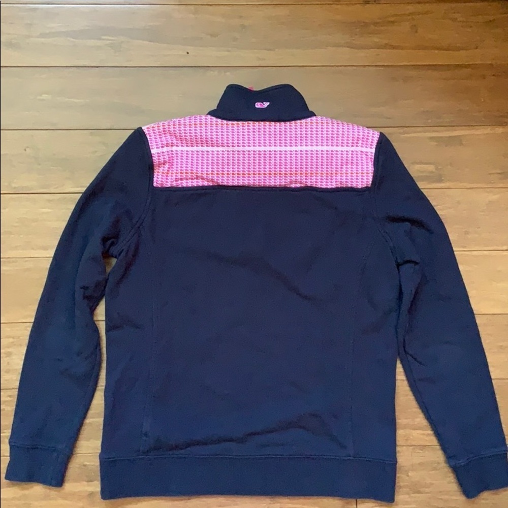 VINEYARD VINES Women’s 1/4 Zip Sweatshirt sz XS - Picture 2 of 3